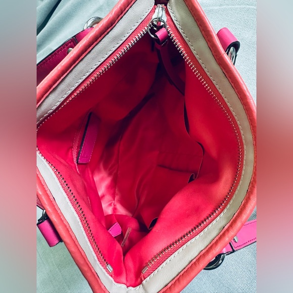 Coach Leather Colorblock MIA Purse Handbag - Picture 7 of 8